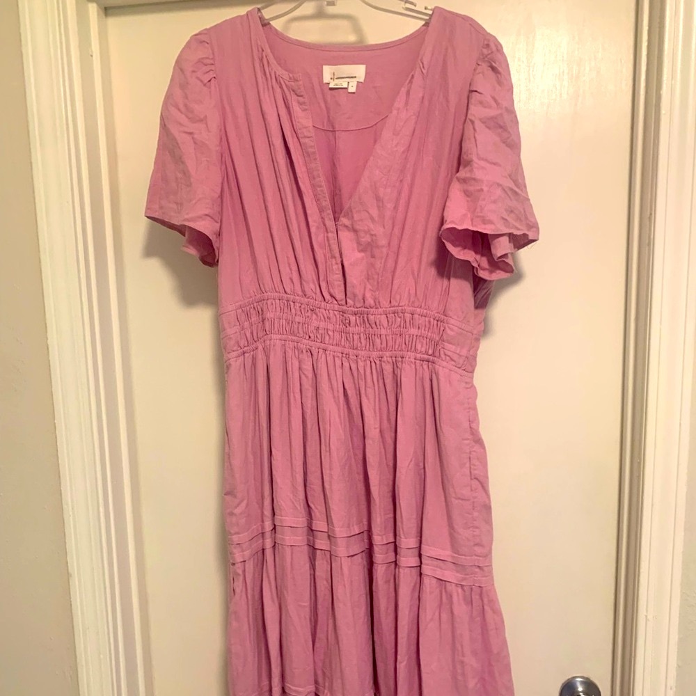 Anthropologie Lavender  maxi Dress